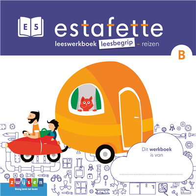 Estafette 3 - gr5 leeswerkboek leesbegrip E5-B