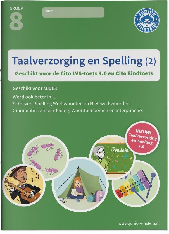 Schoolboekenthuis - Junior Einstein Taalverzorging En Spelling Cito ...