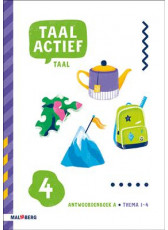 Taal actief 5 Taal - groep 4 - antwoordenboek A (thema 1-4)