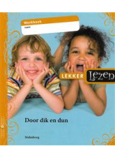 Lekker Lezen - basis 6 werkboek - Door dik en dun (AVI-M5)