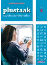 Plustaak Studievaardigheden 8 - antwoordenboek