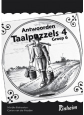 9789060525203 Taalpuzzels 4 antwoordenboek