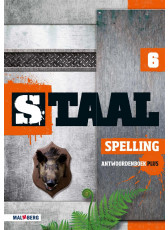 Staal Spelling groep 6 antwoordenboek plus