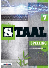 Staal Spelling groep 7 antwoordenboek plus