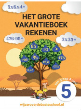 Het grote vakantieboek rekenen 4-5 