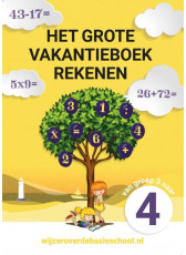 Het grote vakantieboek rekenen 3-4