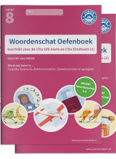 Junior Einstein Woordenschat groep 8 - Oefenboeken set deel 1 en 2