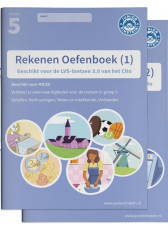 Junior Einstein Rekenen - Oefenboek groep 5 - deel 1 en 2