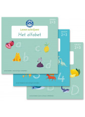 Junior Einstein Leren schrijven - blokschrift compleet - Groep 2 en 3