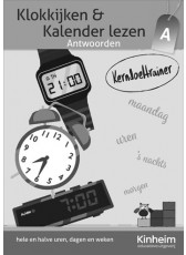 Kerndoeltrainer Klokkijken en Kalender lezen A antwoorden